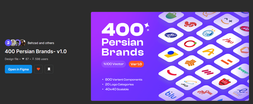 400 Persian Brands